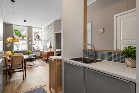 How to Install a Peel-and-Stick Backsplash in a Rental Kitchen Without Damaging Walls