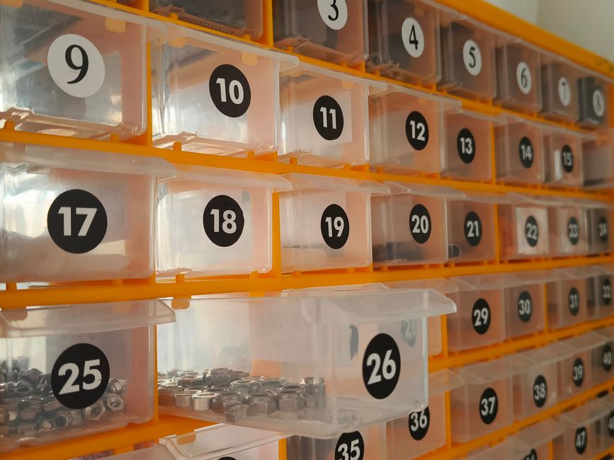 The One-Bin-Per-Tool Trap: How Garage Storage Systems Lose Usable Capacity