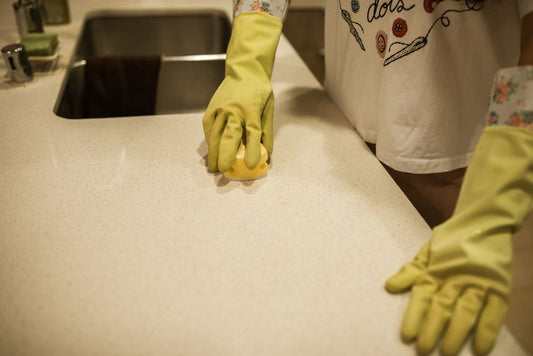 Cleaning vs. Sanitizing vs. Disinfecting Solid Surface Countertops: What the Surface Actually Needs
