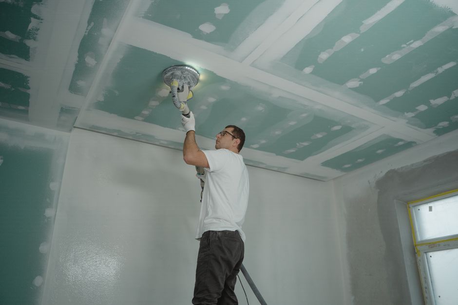 Fixing a Water-Damaged Apartment Ceiling Without a Painter or Landlord