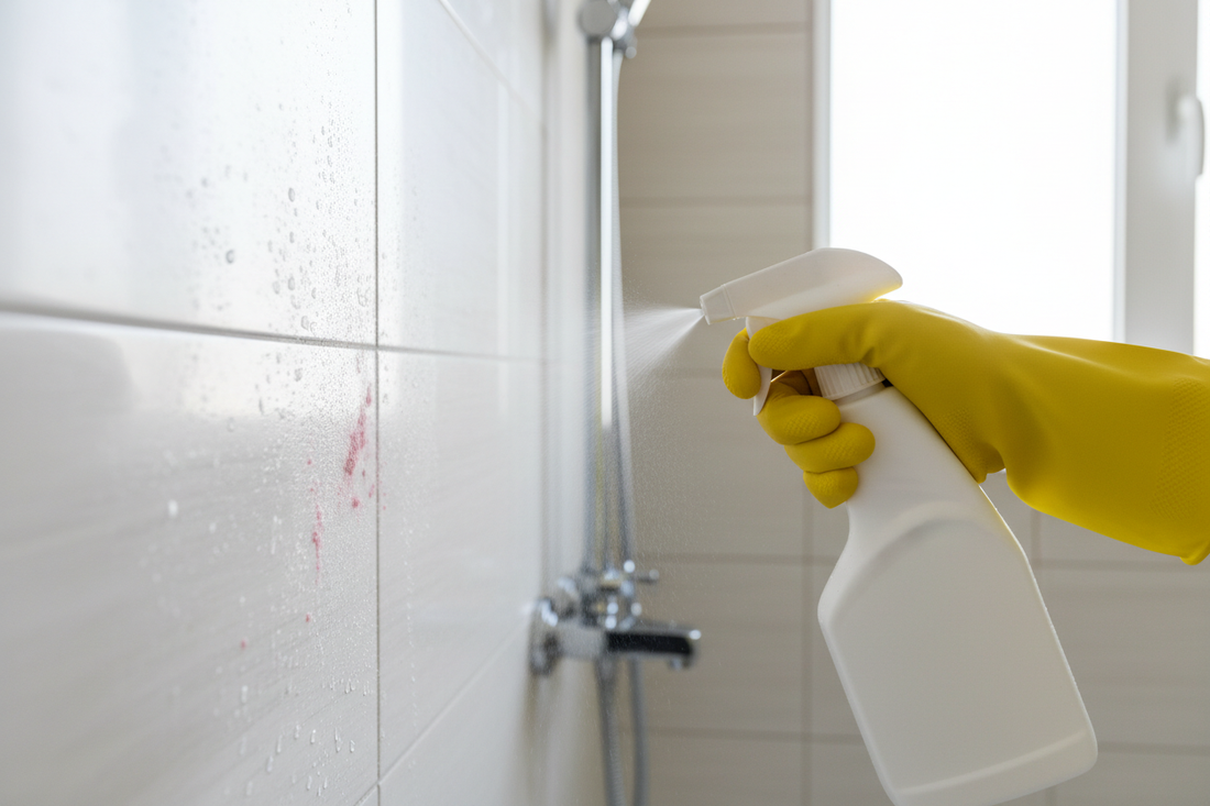 How to Get Rid of Pink Mold in Shower