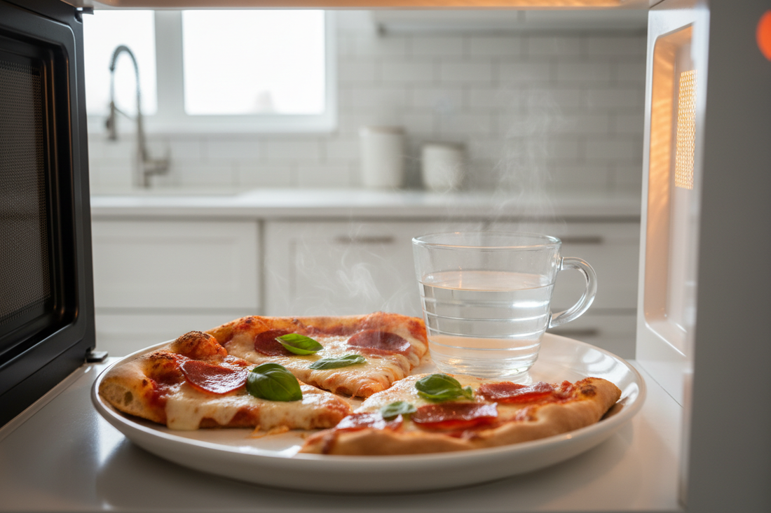 How to Reheat Pizza in Microwave