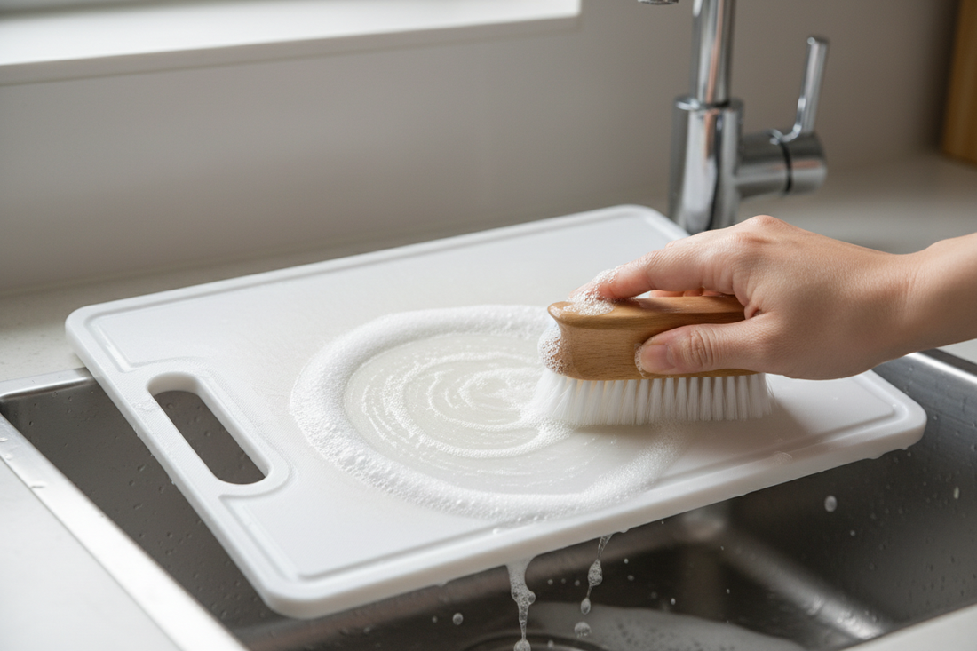 How to Clean a Plastic Cutting Board (Including Deep Stains and Odors)