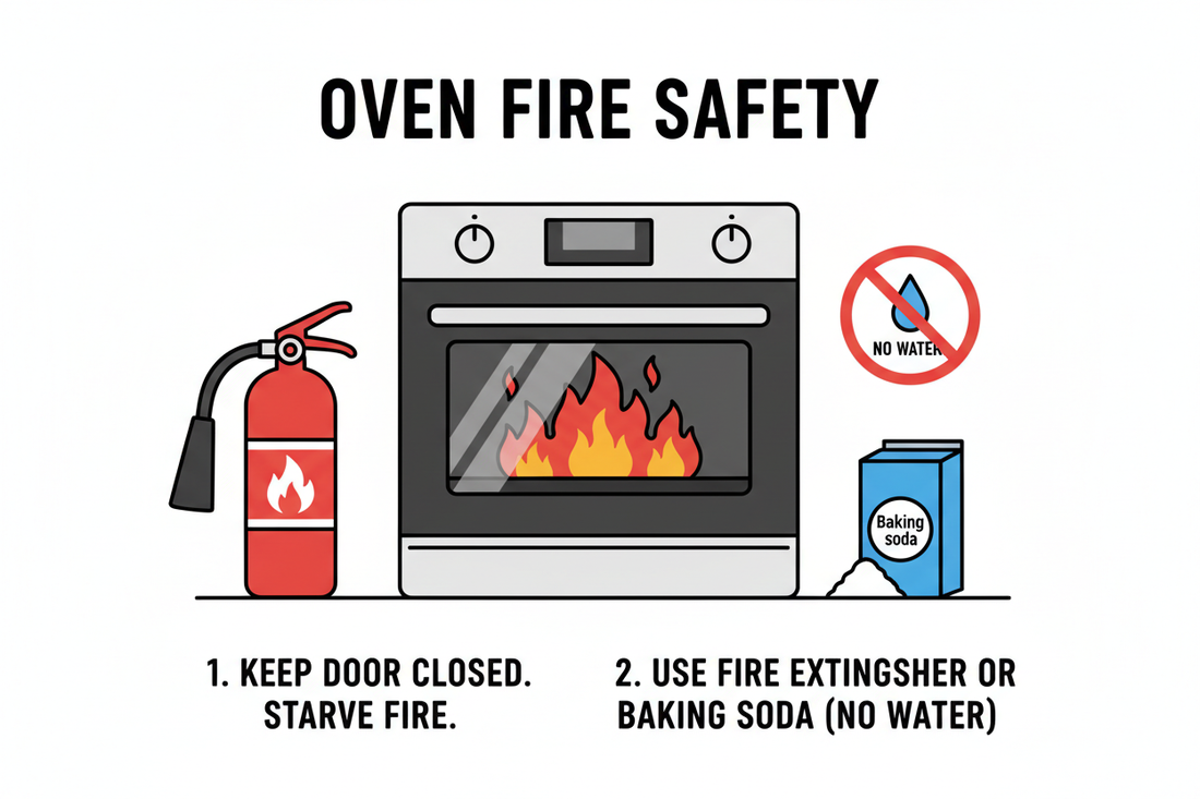How to Put Out Oven Fire Safely