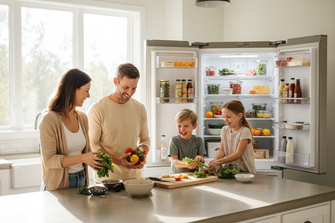What Refrigerator Size Do I Need for a Family of 4?