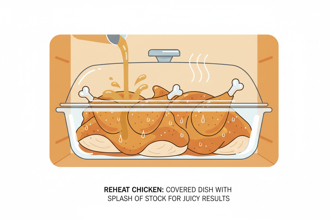 How to Reheat Chicken in Oven