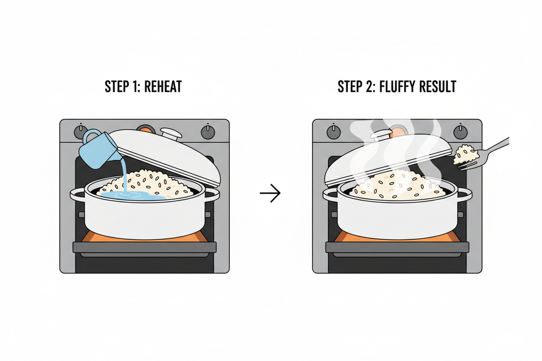 How to Reheat Rice in Oven