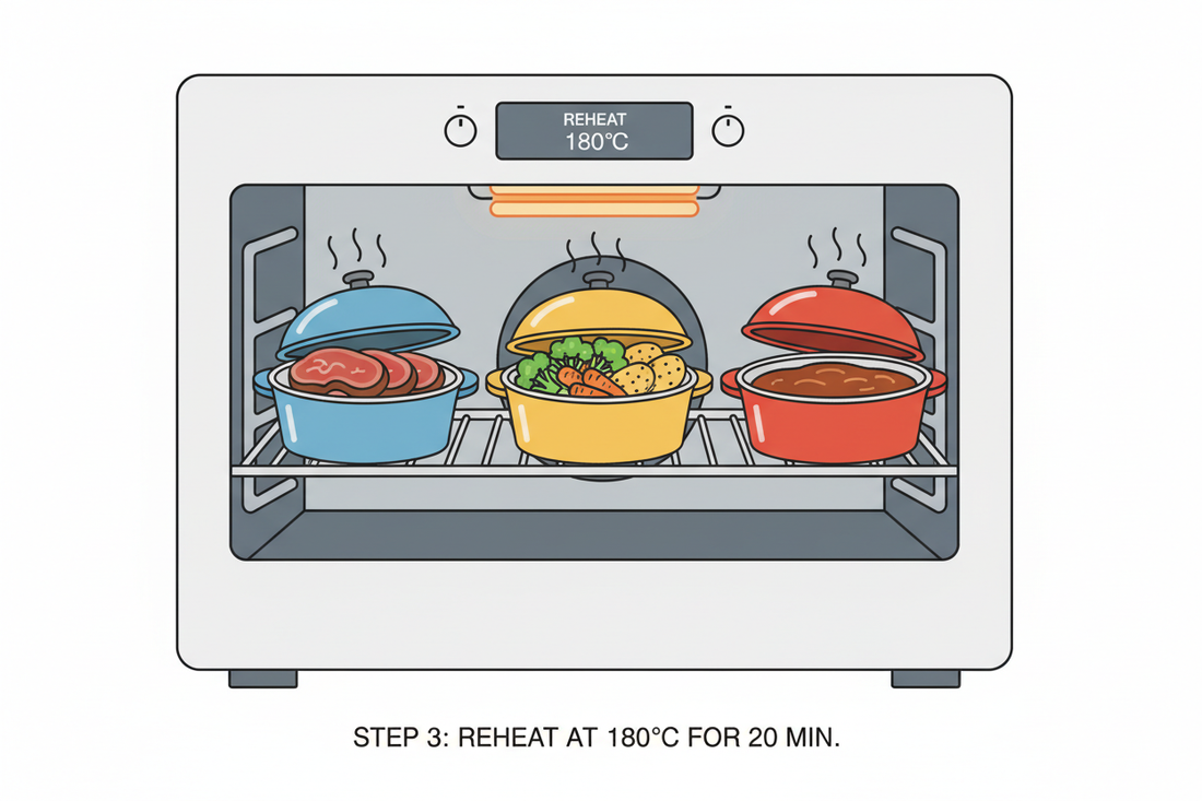 How to Reheat Roast Dinner in Oven