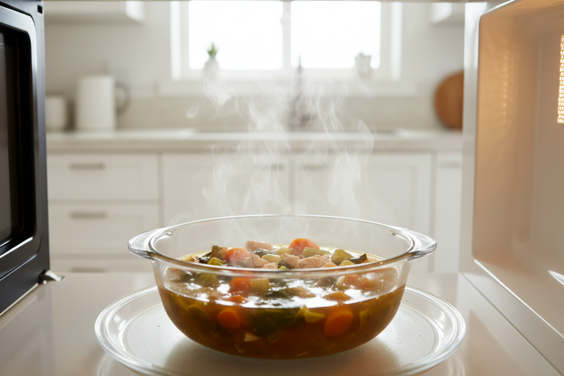 How to Reheat Soup in Microwave