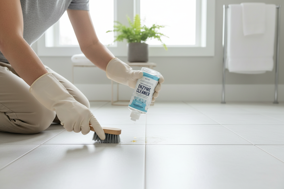 How to Remove Pet Urine from Tile Grout
