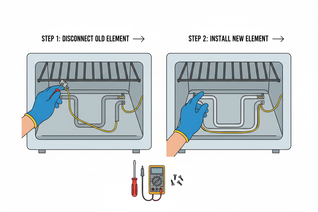 How to Replace Oven Heating Element