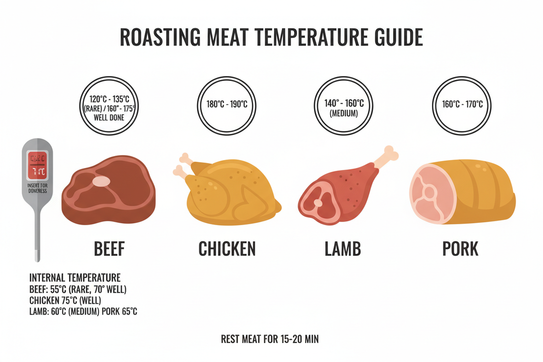 Oven Temperature Guide for Roasting Meat