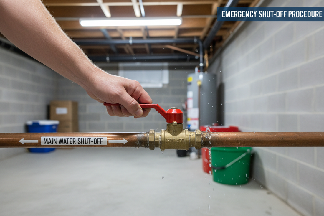 How to Shut Off Water in Emergency