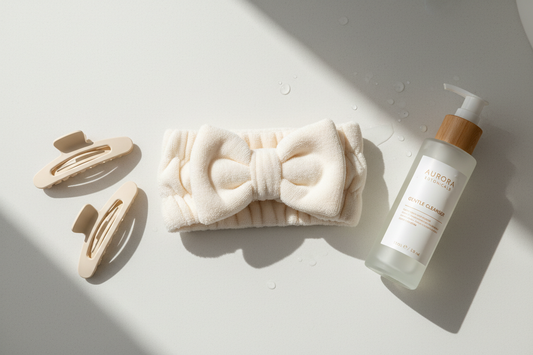 How to Wash Your Face Without Getting Hair Wet