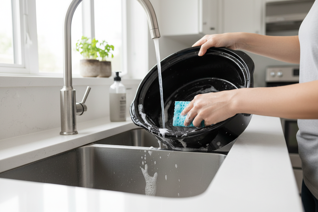 How to Clean a Slow Cooker / Crockpot: Remove Stubborn Stains and Odors