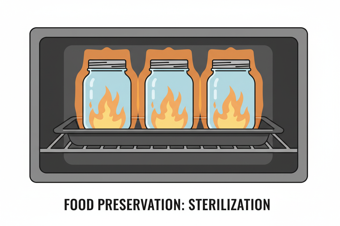 How to Use Oven to Sterilize Jars