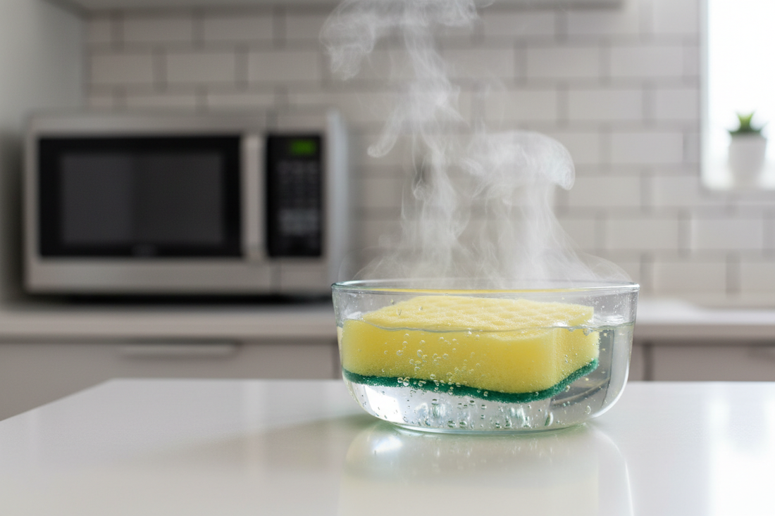 How to Sterilize Sponge in Microwave