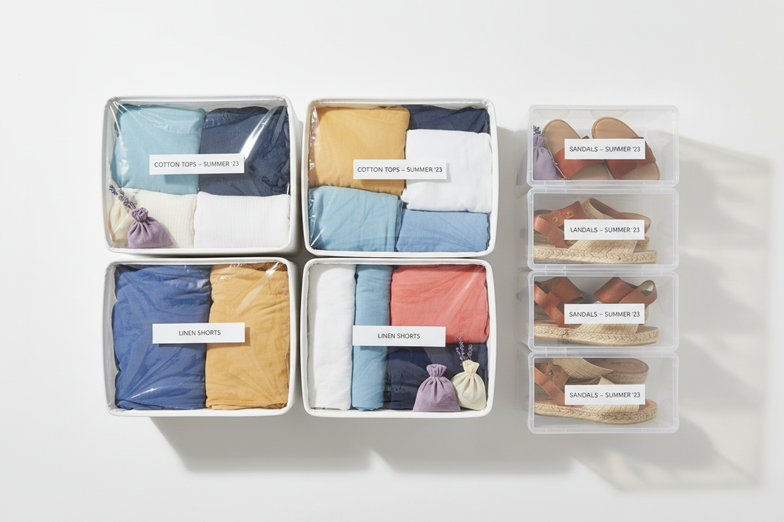 How to Store Summer Clothes in Winter