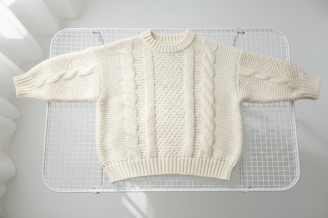 How to Dry a Sweater Without Stretching