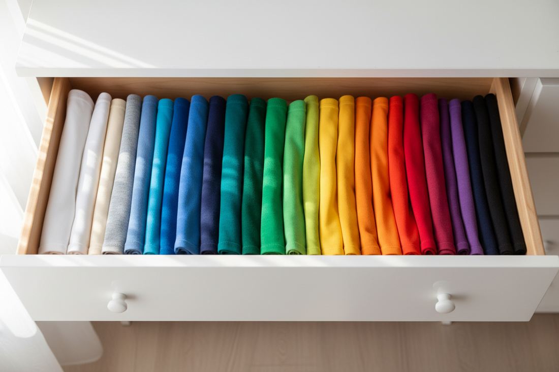 How to Fold T-Shirts to Save Space
