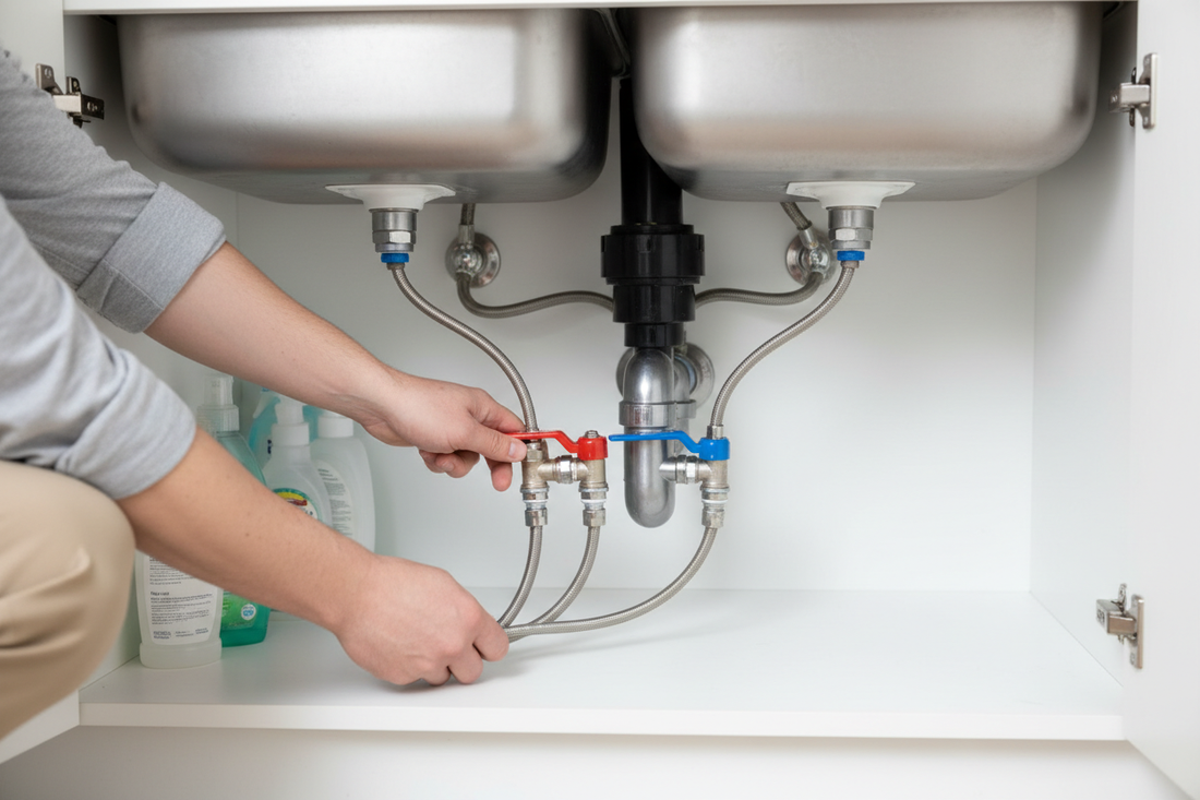 How to Turn Off Water to Sink