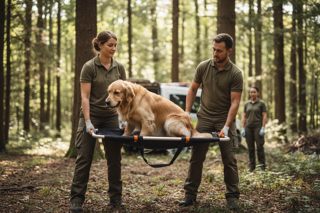 How to Transport an Injured Dog Safely
