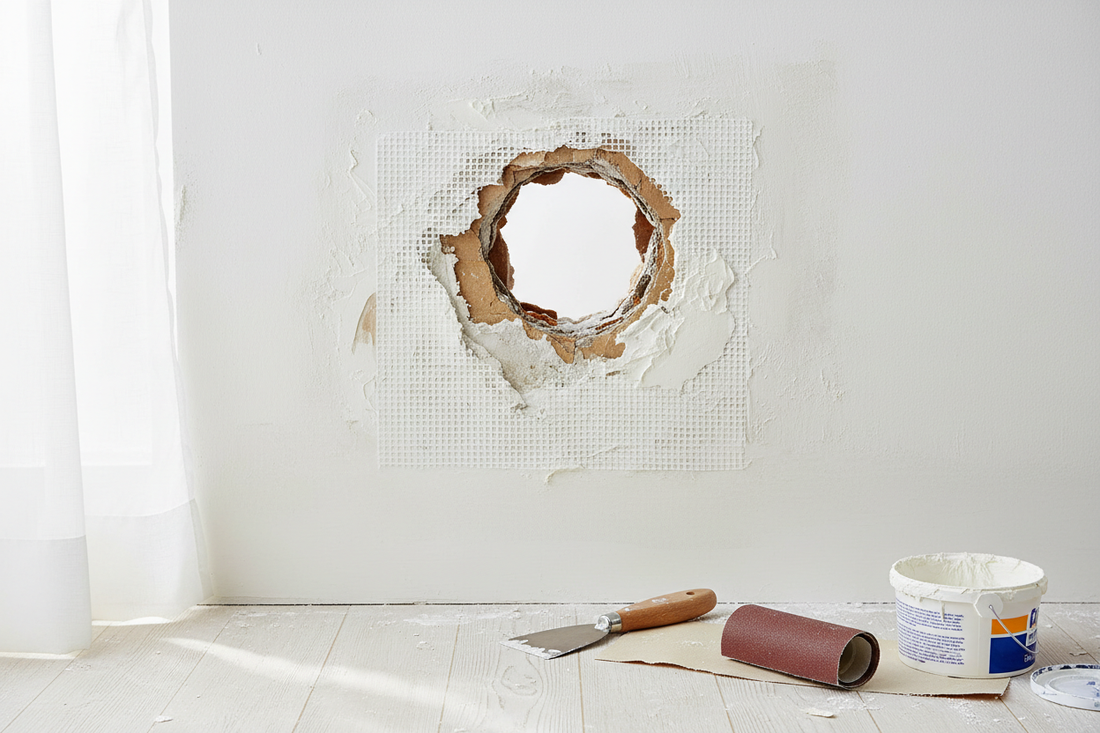 How to Fix a Hole in a Wall: Every Size from Nail Holes to Large Drywall Repairs