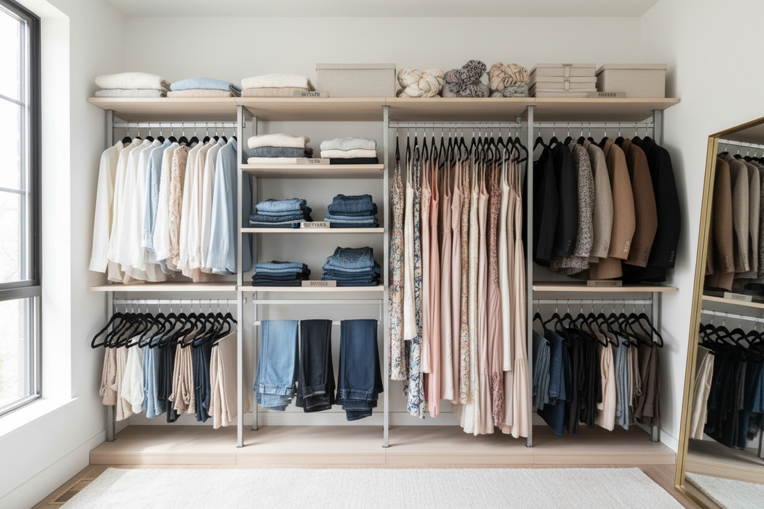 How to Organize Your Wardrobe by Category