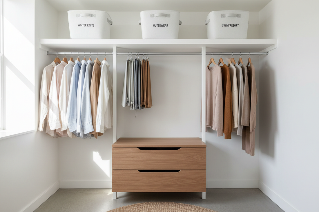 How to Organize Your Wardrobe by Season