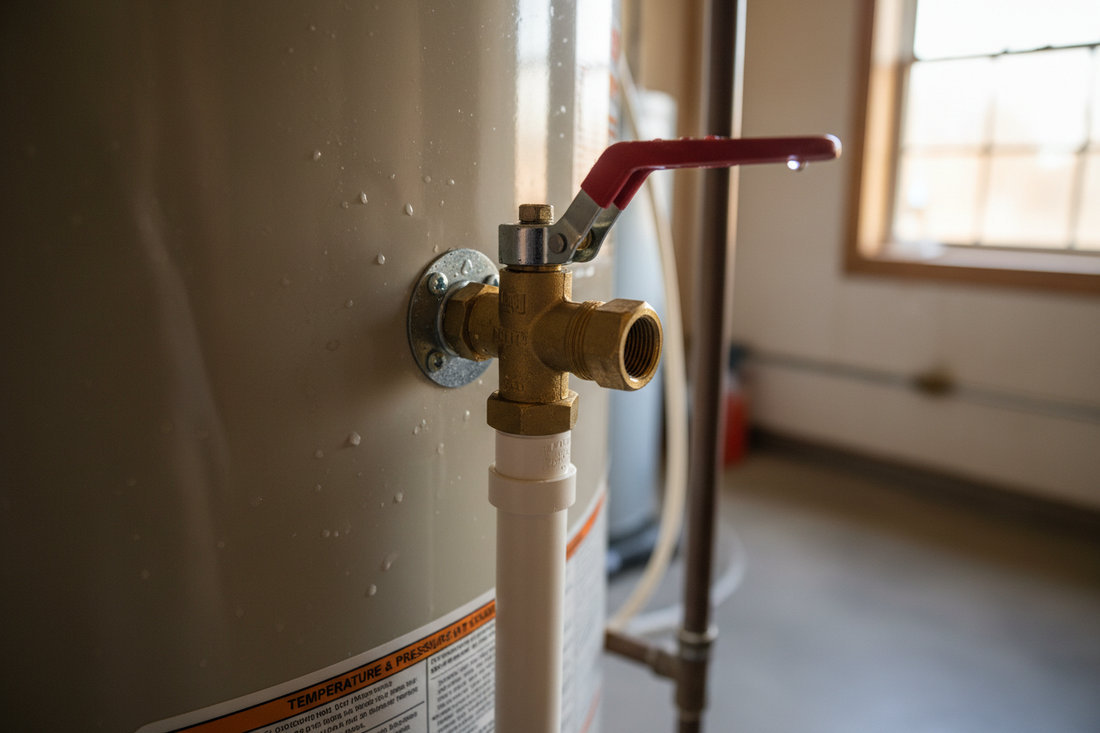 Water Heater T&P Valve Replacement