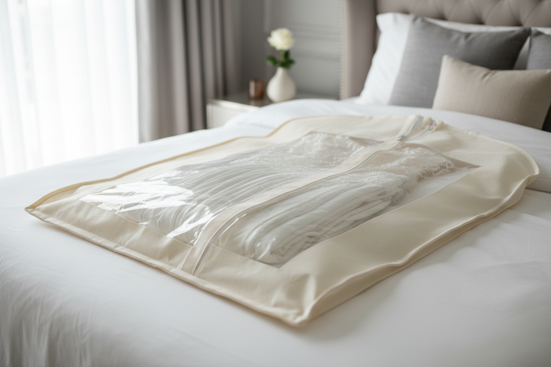 How to Store a Wedding Dress at Home