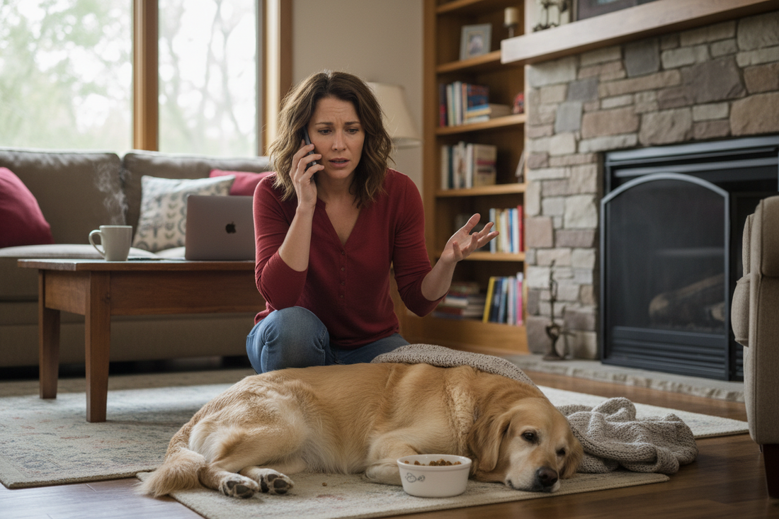 When to Worry About Dog Vomiting