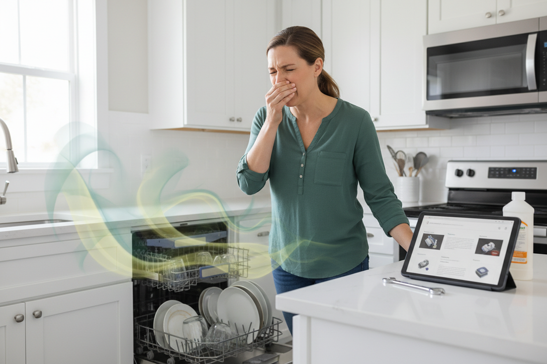 Why Does My Dishwasher Smell Bad? Causes and Fixes