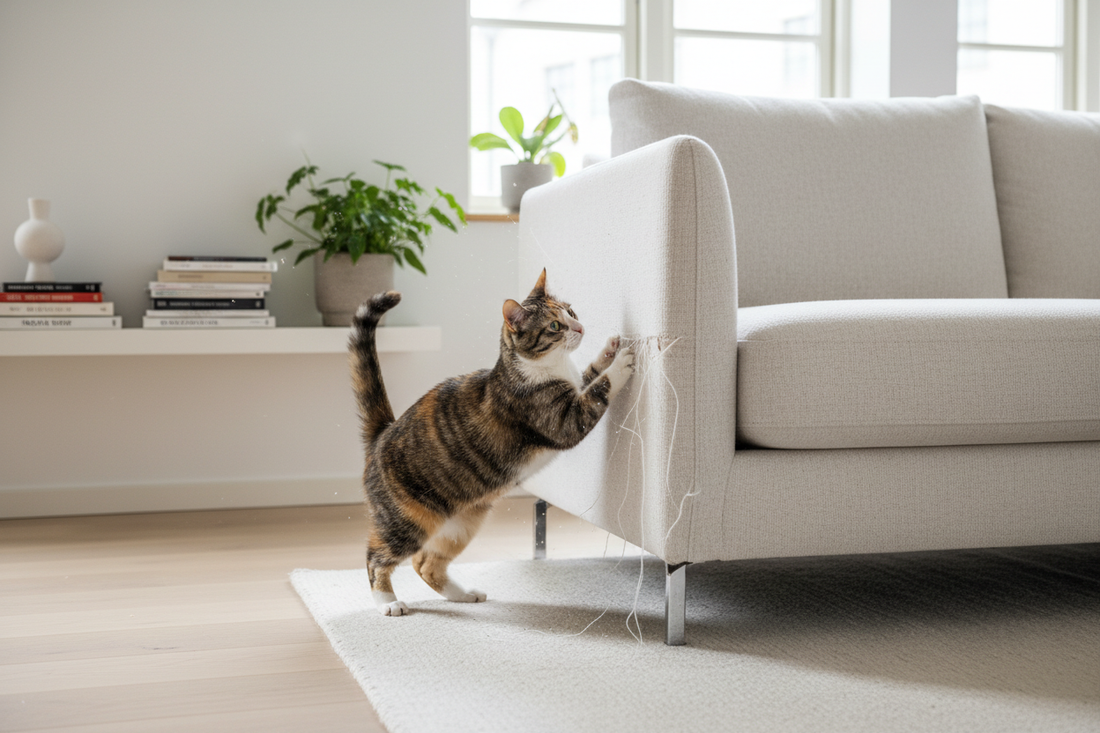 Why Does My Cat Scratch Furniture?