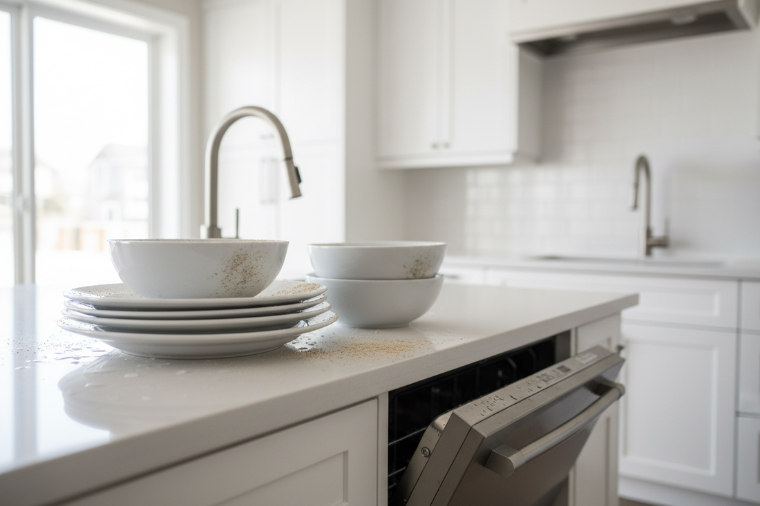 Why Is Dishwasher Leaving Grit on Dishes