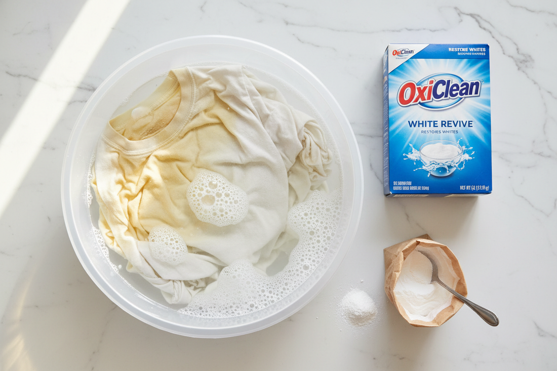 How to Whiten Yellowed White Clothes