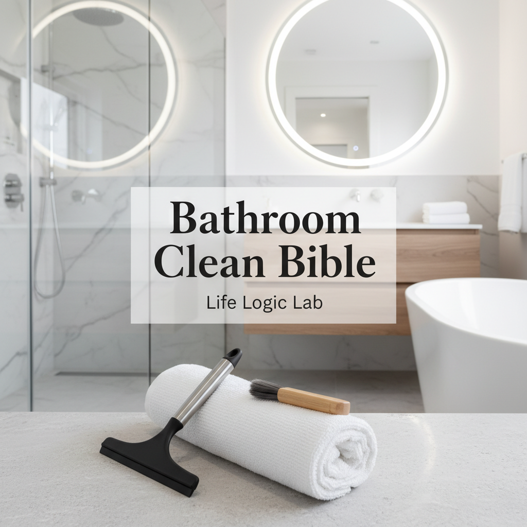 Bathroom Deep Clean Cover with Bathroom Setting