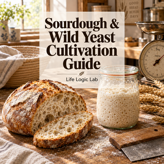 Sourdough & Wild Yeast Cultivation Guide | Step-by-Step Illustrated Guide