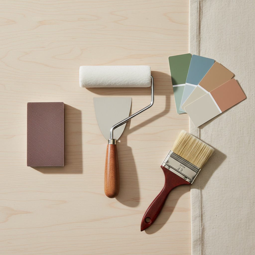 Wall Repair Scene