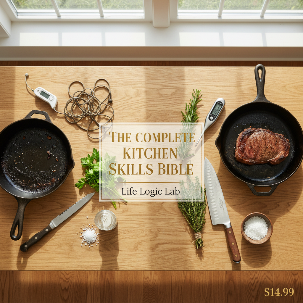 The Complete Kitchen Skills Bible Cover