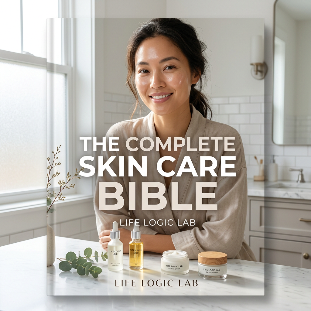 The Complete Skin Care Bible Book Cover - Life Logic Lab