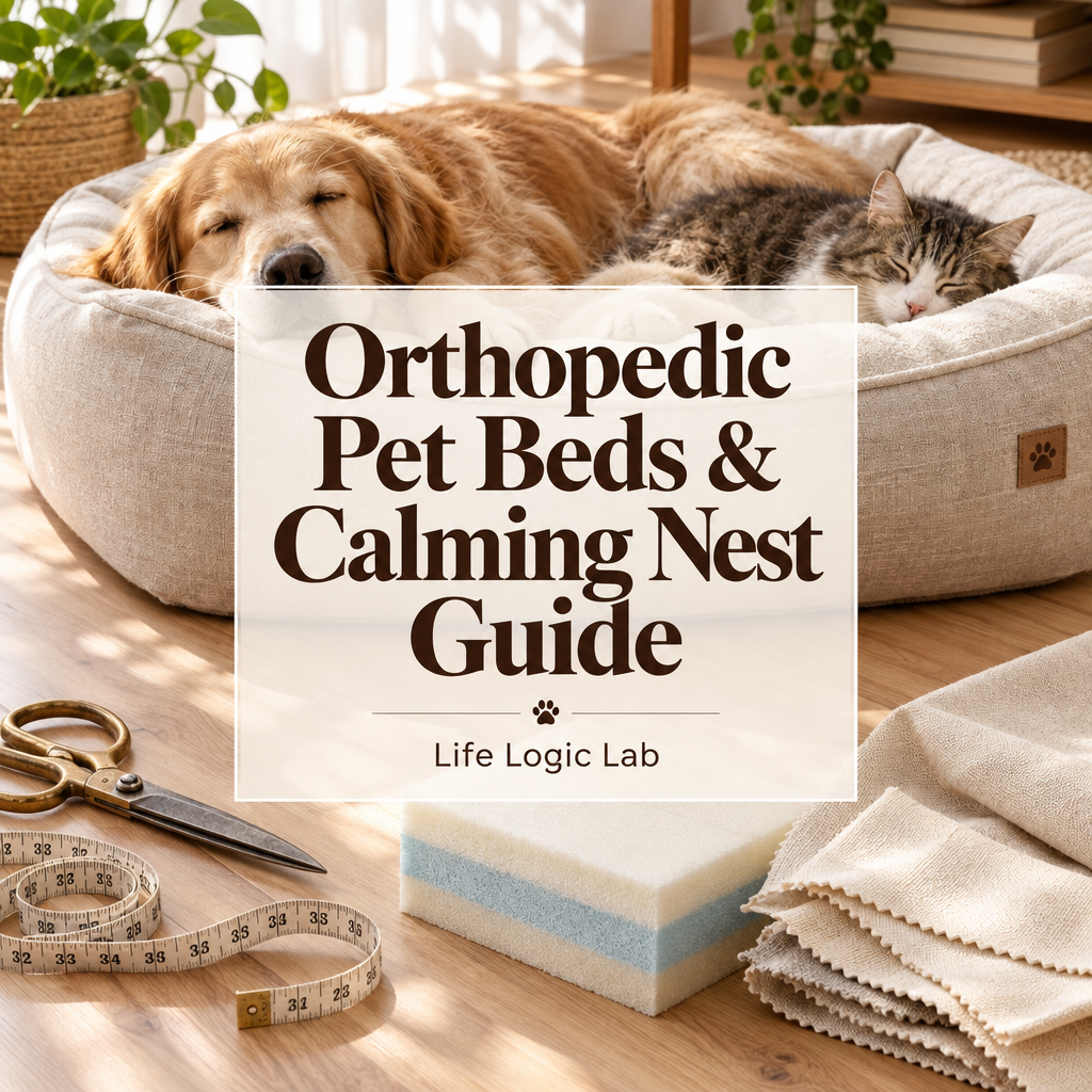 Orthopedic Pet Beds & Calming Nest Guide | Step-by-Step Illustrated Guide