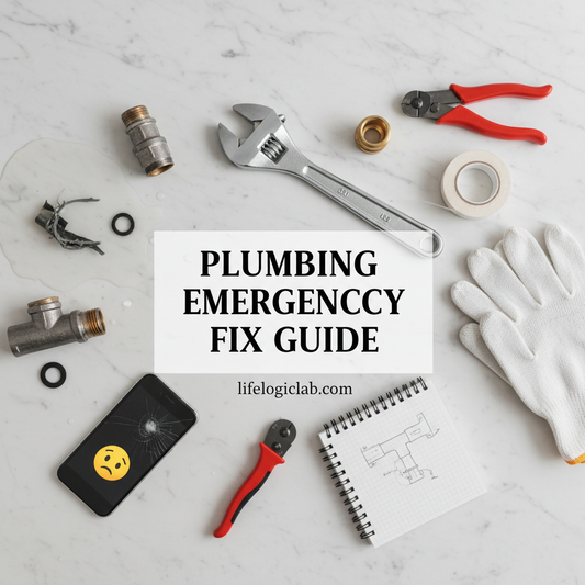 Plumbing Emergency Fix Guide Large Title Cover